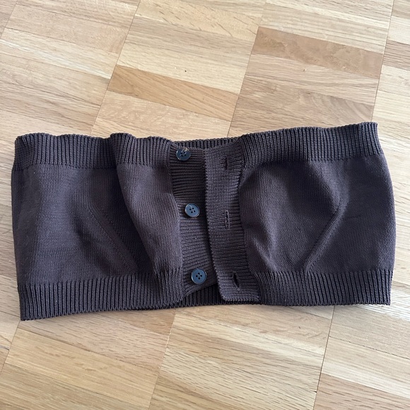 Japanese designer Auralee cropped top in excellent condition. No sign of wear - Picture 2 of 6